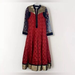Karishma anarkali gown kurti indian pakistani dress size XL (US juniors size)
